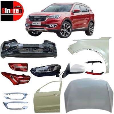 SINEREN Hood Fender Front Bumper Mirror Taillamp Headlamp Door for Jetour X70S Fidelity Prime